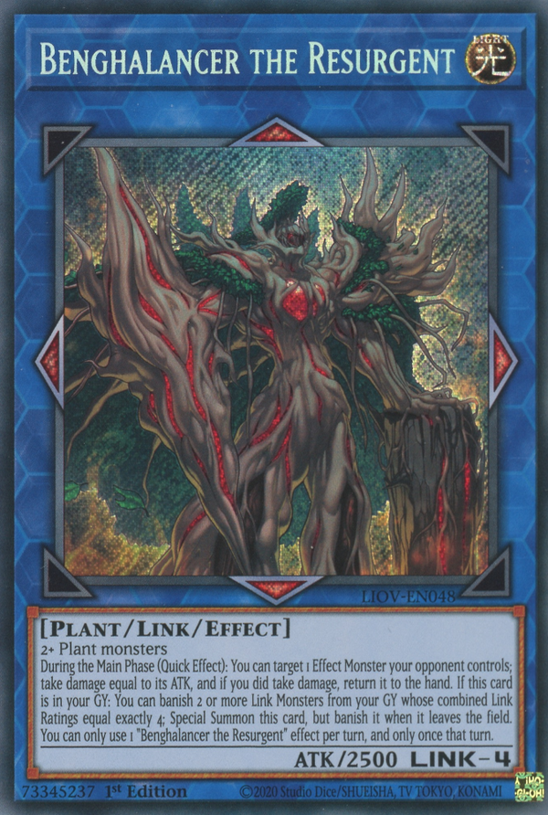 Benghalancer the Resurgent - LIOV-EN048 - Secret Rare - 1st Edition available at 401 Games Canada
