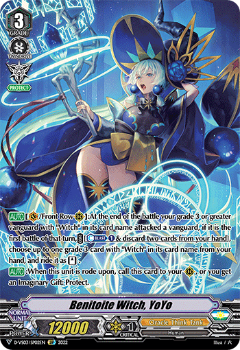 Benitoite Witch, YoYo - D-VS03/SP02 - SP available at 401 Games Canada