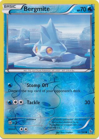 Bergmite - 30/106 - Common - Reverse Holo available at 401 Games Canada