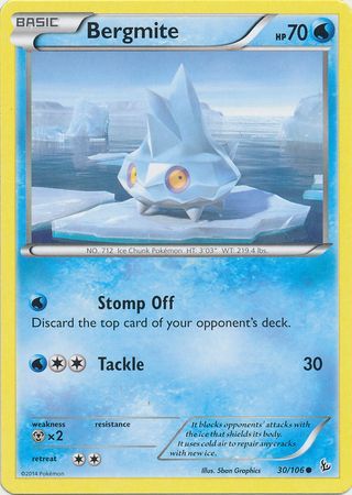 Bergmite - 30/106 - Common available at 401 Games Canada