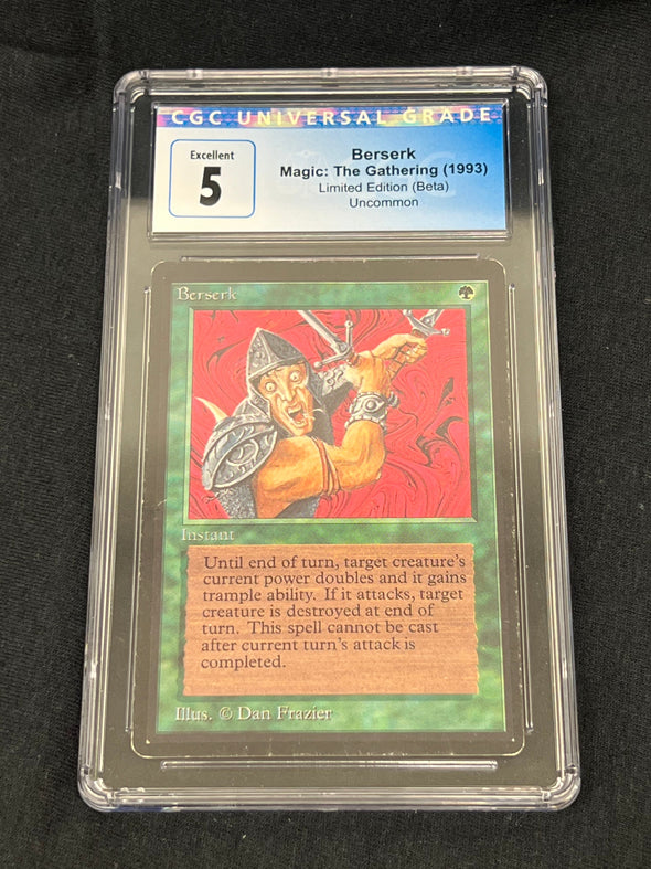 401 Games Canada - Berserk - Limited Edition Beta - CGC Graded 5 401 Games Canada - Berserk - Limited Edition Beta - CGC Graded 5