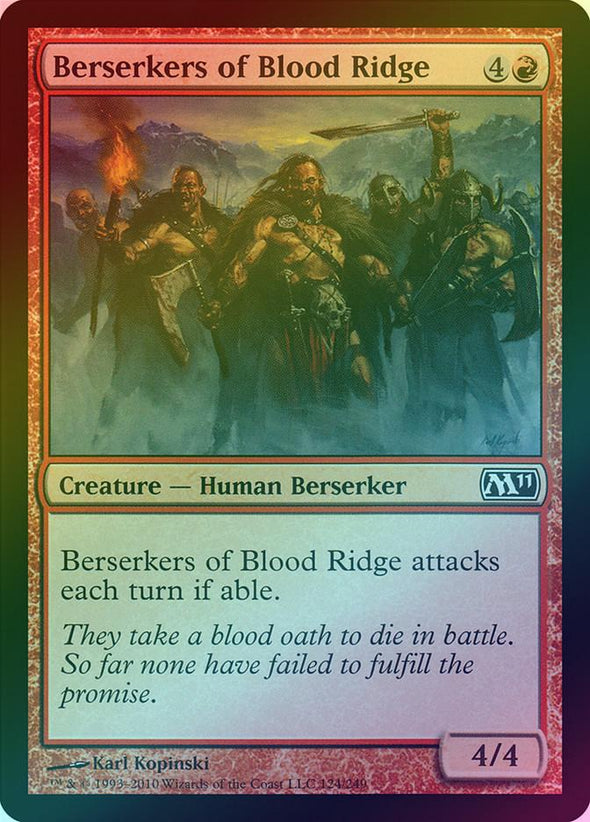 Berserkers of Blood Ridge (Foil) (M11) available at 401 Games Canada