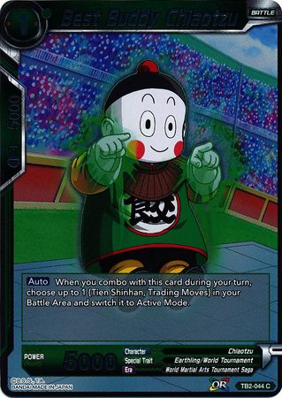 Best Buddy Chiaotzu - TB2-044 - Common (FOIL) available at 401 Games Canada