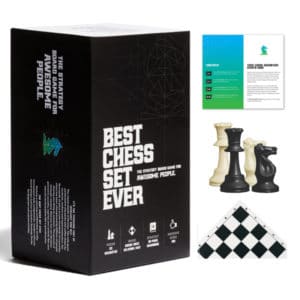 Best Chess Set Ever - Black available at 401 Games Canada