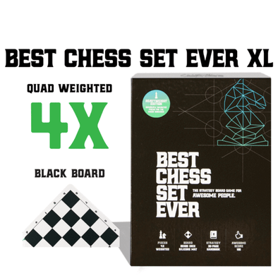 Best Chess Set Ever XL - Black/Green available at 401 Games Canada