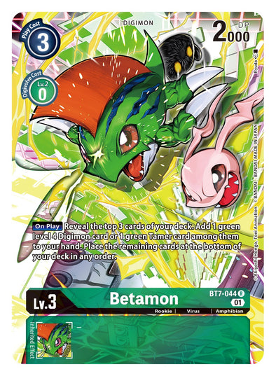 Betamon (Alternate Art) - BT7-044 - Rare available at 401 Games Canada