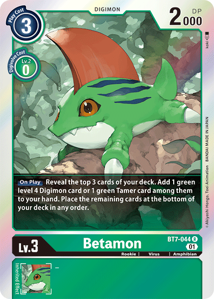 Betamon - BT7-044 - Rare available at 401 Games Canada