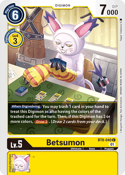 Betsumon - BT8-040 - Common available at 401 Games Canada