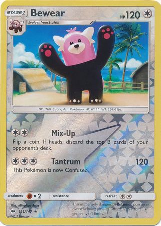 Bewear - 111/147 - Rare - Reverse Holo available at 401 Games Canada