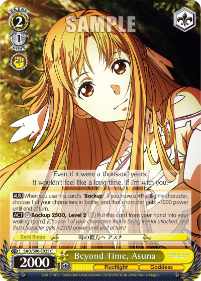 Beyond Time, Asuna (C) available at 401 Games Canada