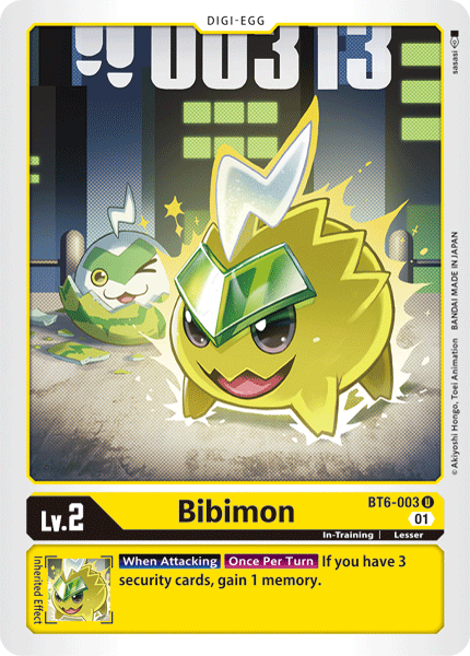 Bibimon - BT6-003 - Uncommon available at 401 Games Canada