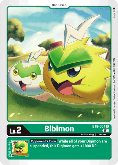 Bibimon - BT8-004 - Uncommon available at 401 Games Canada