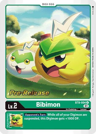 Bibimon (Prerelease Promo) - BT8-004 - Uncommon available at 401 Games Canada