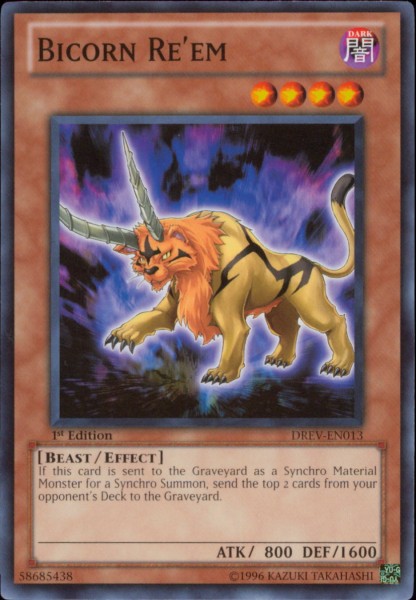 Bicorn Re'em - DREV-EN013 - Common - 1st Edition available at 401 Games Canada