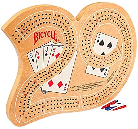 Bicycle - Cribbage Track - Wooden 29 Shape available at 401 Games Canada