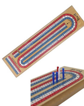 401 Games Canada - Bicycle - Cribbage Track - Wooden Straight Track