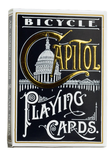 Bicycle Playing Cards - Capitol - Black available at 401 Games Canada