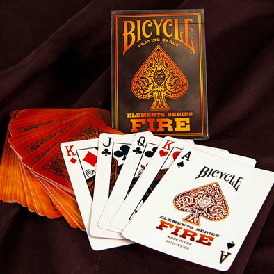 Bicycle Playing Cards - Fire Deck available at 401 Games Canada