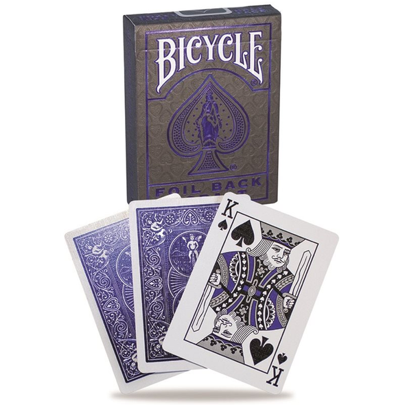 Bicycle Playing Cards - Metalluxe Blue available at 401 Games Canada