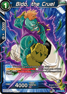 Bido, the Cruel - BT13-053 - Rare available at 401 Games Canada