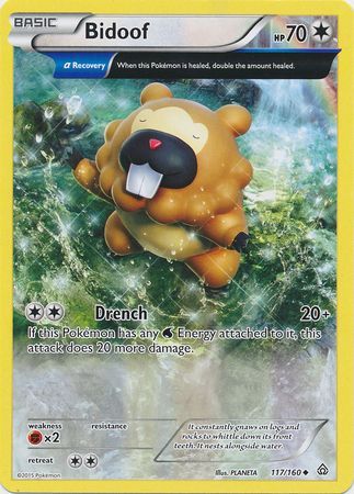 Bidoof - 117/160 - Uncommon available at 401 Games Canada