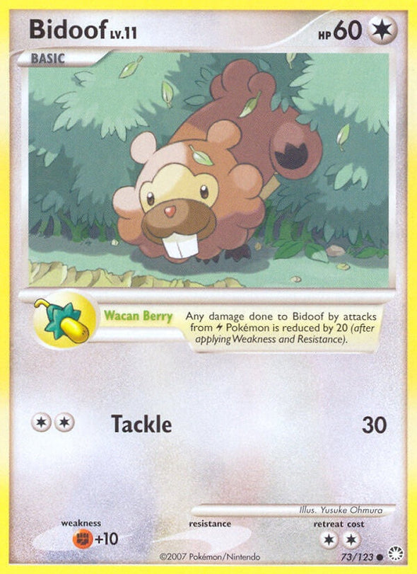 Bidoof - 73/123 - Common available at 401 Games Canada