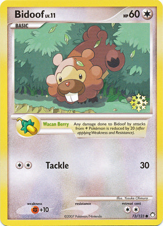 Bidoof - 73/123 - Pokemon Countdown Calendar Promo available at 401 Games Canada