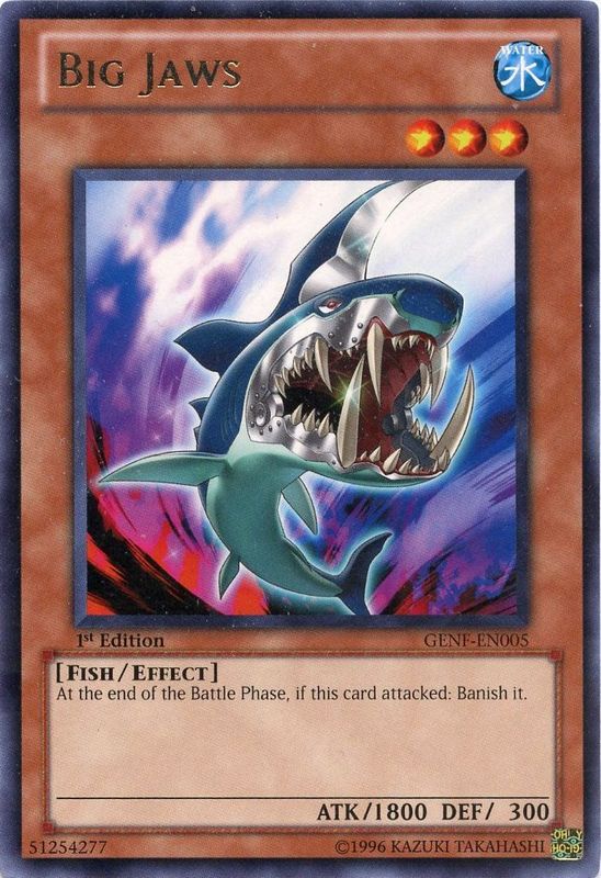 Big Jaws - GENF-EN005 - Rare - 1st Edition available at 401 Games Canada