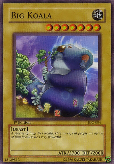 Big Koala - IOC-004 - Common - 1st Edition available at 401 Games Canada