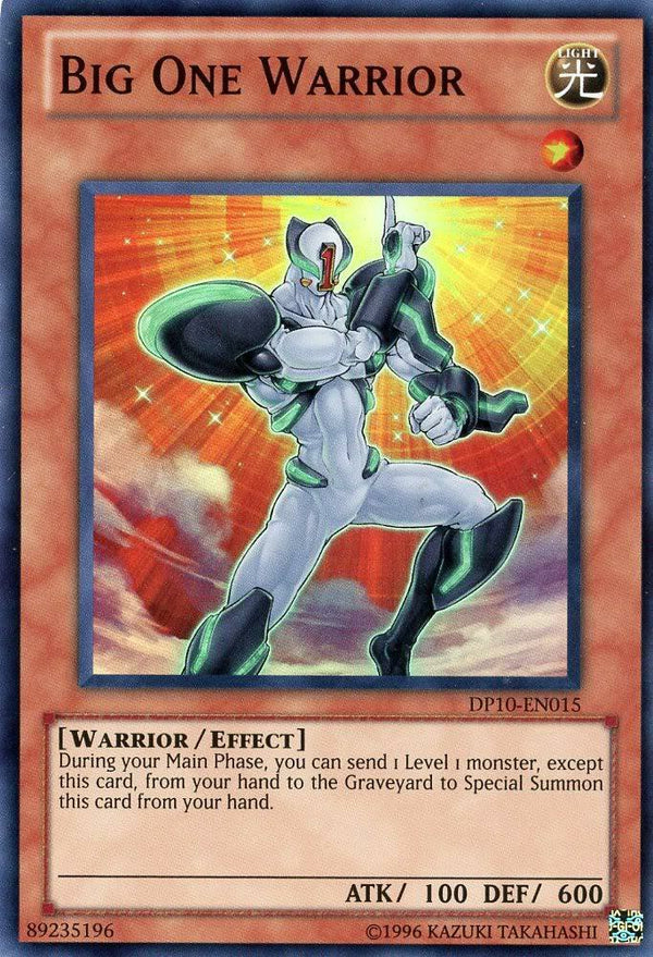 Big One Warrior - DP10-EN015 - Super Rare - Unlimited available at 401 Games Canada