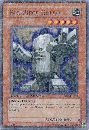 Big Piece Golem - DT01-EN053 - Rare Parallel Rare available at 401 Games Canada