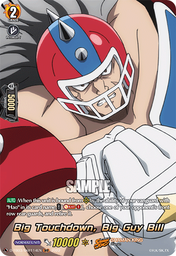 Big Touchdown, Big Guy Bill - D-TB03/SKR114 - SKR available at 401 Games Canada