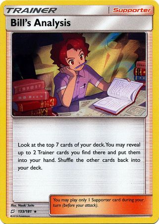 Bill's Analysis - 133/181 - Holo Rare available at 401 Games Canada