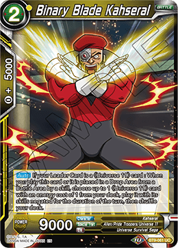 Binary Blade Kahseral - BT9-061 - Uncommon available at 401 Games Canada