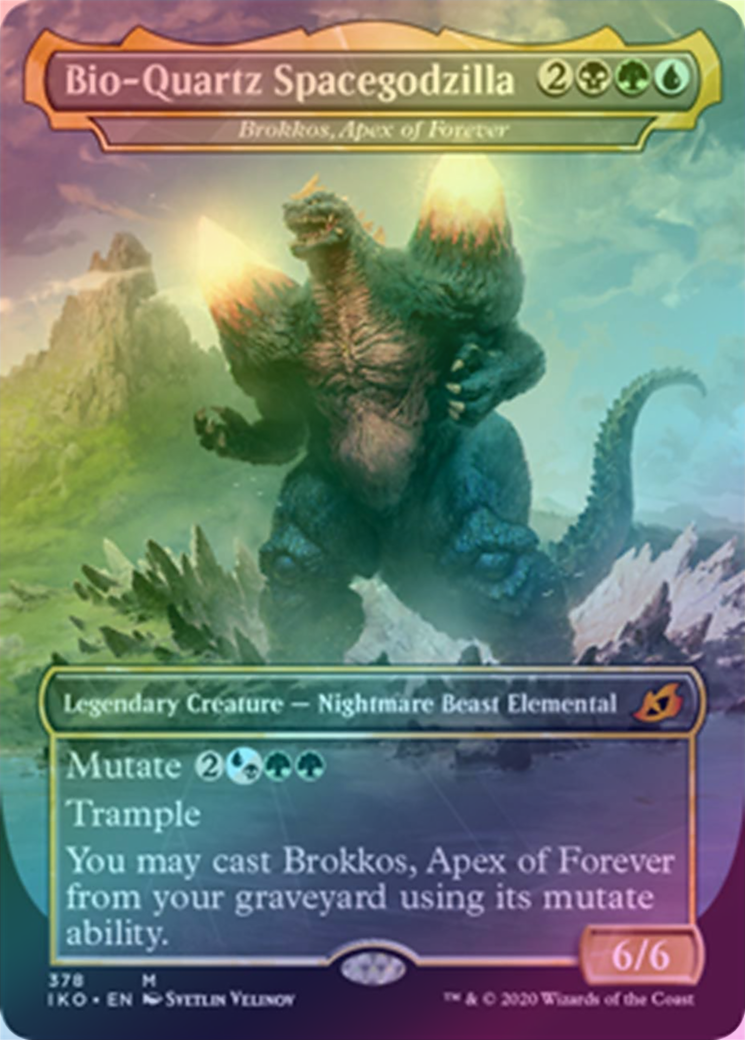 401 Games Canada - Bio-Quartz Spacegodzilla - Brokkos, Apex of Forever (Godzilla Series) (Foil) (IKO) 401 Games Canada - Bio-Quartz Spacegodzilla - Brokkos, Apex of Forever (Godzilla Series) (Foil) (IKO)