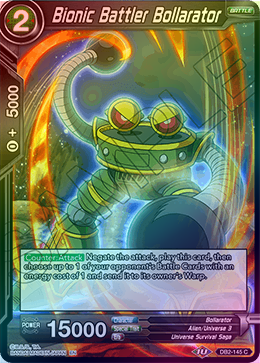 Bionic Battler Bollarator - DB2-145 - Common (FOIL) available at 401 Games Canada