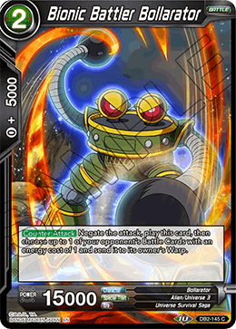 Bionic Battler Bollarator - DB2-145 - Common available at 401 Games Canada