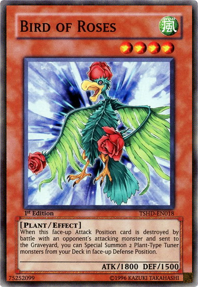 Bird of Roses - TSHD-EN018 - Super Rare - 1st Edition available at 401 Games Canada