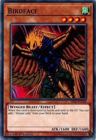 Birdface - SS02-ENC08 - Common - 1st Edition available at 401 Games Canada
