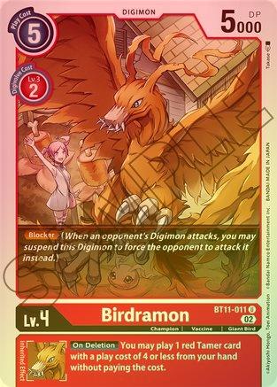 Birdramon (Foil) - BT11-011 - Uncommon available at 401 Games Canada