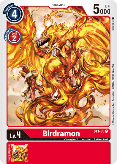 Birdramon - ST1-05 - Common available at 401 Games Canada