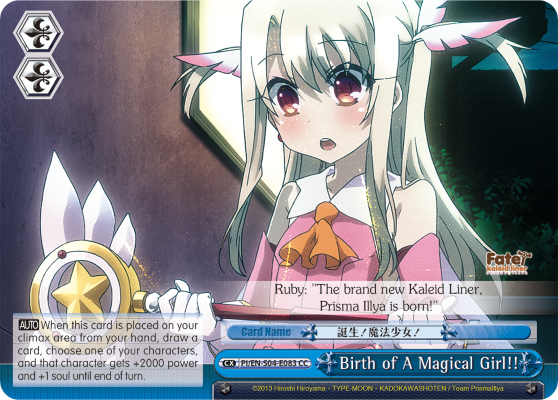 Birth of A Magical Girl!! - PI/EN-S04-E083 - Climax Common available at 401 Games Canada