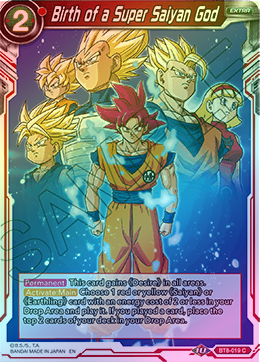 Birth of a Super Saiyan God - BT8-019 - Common (FOIL) available at 401 Games Canada