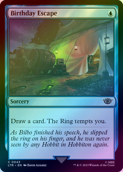 401 Games Canada - Birthday Escape (Foil) (LTR) 401 Games Canada - Birthday Escape (Foil) (LTR)