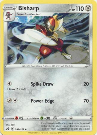 Bisharp - 093/159 - Uncommon available at 401 Games Canada
