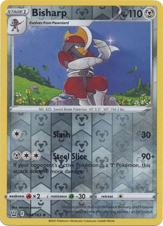 Bisharp - 104/163 - Uncommon - Reverse Holo available at 401 Games Canada