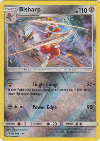 Bisharp - 105/181 - Rare - Reverse Holo available at 401 Games Canada