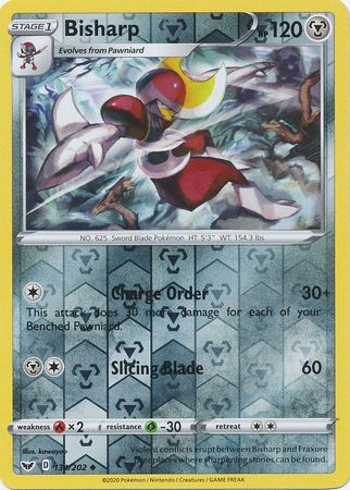 Bisharp - 134/202 - Uncommon - Reverse Holo available at 401 Games Canada