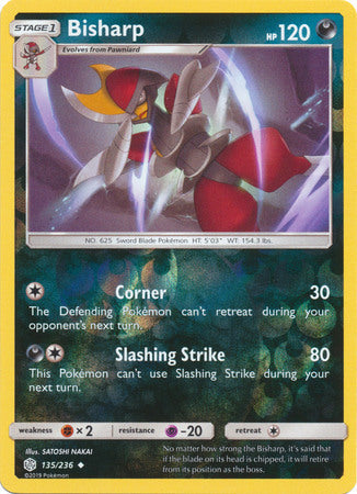 Bisharp - 135/236 - Uncommon - Reverse Holo available at 401 Games Canada