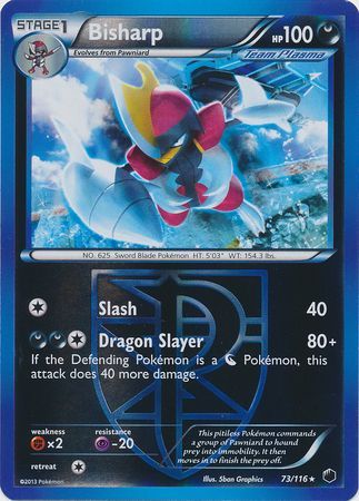 Bisharp - 73/116 - Rare - Reverse Holo available at 401 Games Canada